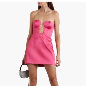Magda Butrym satin mini dress
